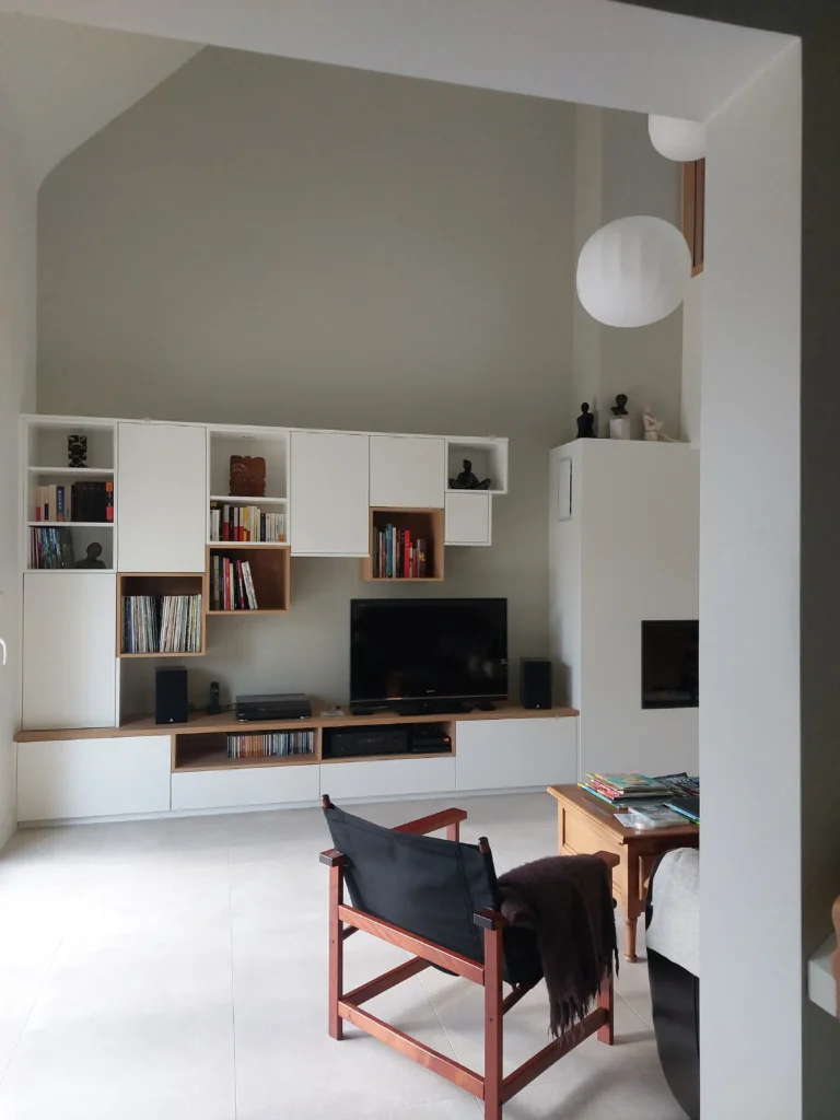 coin tv sur mesure