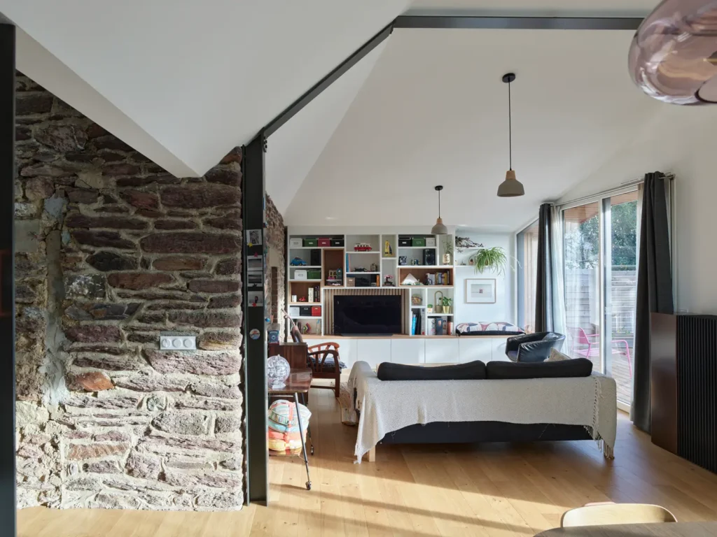 renovation extension maison maison neuve rennes mnm architectes 2